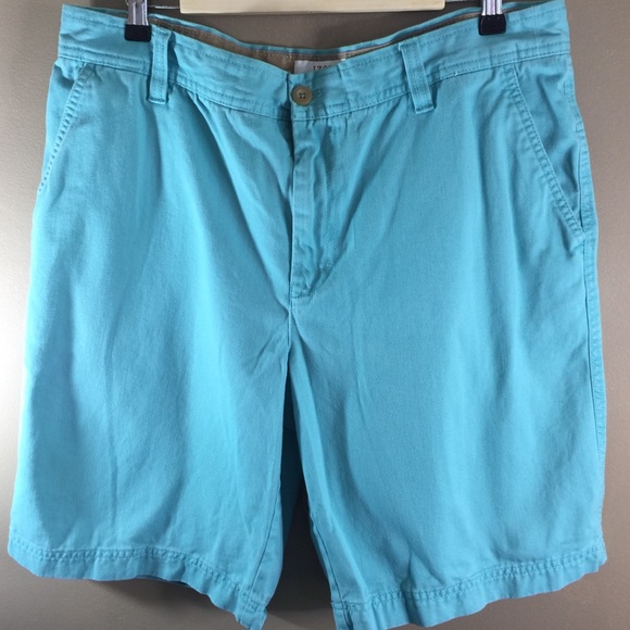 Izod Other - 4/$25 Izod Saltwater Teal Chino Shorts Sz 36